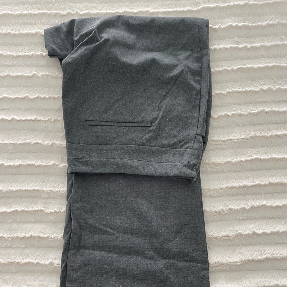 Ladies Ann Taylor Signature size 18 dark gray slacks.